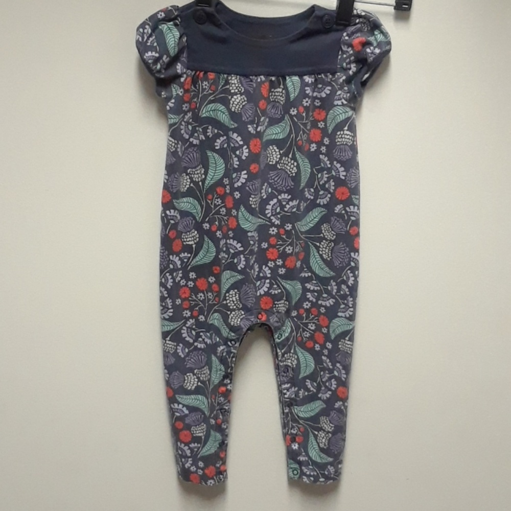 Tea collection short sleeve romper